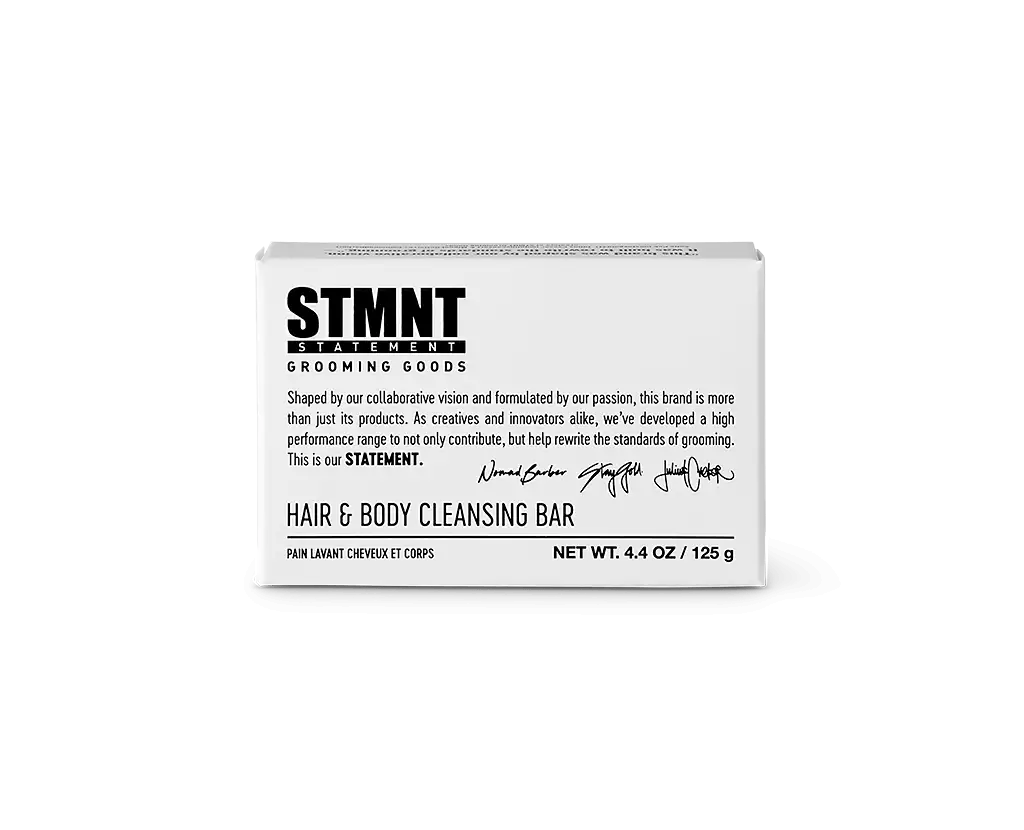 STMNT Grooming Goods Champú Sólido Para Cabello y Cuerpo 125g